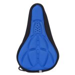Housse de selle de vélo de montagne 3d ultralégère, respirante et souple (bleu) Housse de selle de vélo de montagne 3d ultralégère, respirante et souple (bleu)