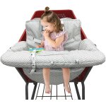 Housse de siège de caddie pour bébé, 2 - en - 1 housse de siège de chariot et de chaise haute pour bébé, ... Housse de siège de caddie pour bébé, 2 - en - 1 housse de siège de chariot et de chaise haute pour bébé, ...