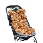 Housse de sige pour poussette, en peluche, chaude, a la mode, pour bb, tapis de chaise a manger, matelas, ...
