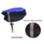Housse de siège de selle de vélo 3d, respirant, doux et confortable, coussin rembourré (noir) Housse de siège de selle de vélo 3d, respirant, doux et confortable, coussin rembourré (noir)