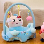 Housse de sige de soutien pour bb, housse de sige en peluche pour bb, chaise d'apprentissage de ...