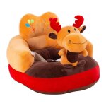 Housse de sige de support en peluche pour bb, pouf d'enfants en bas age, sofa, chaise, pour apprendre ...
