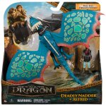 Dreamworks dragons, how to train your dragon, astrid & deadly nadder, figurines duo de vikings, jouets ...