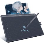 Hs611 (gray) tablette graphique, nouvelles tablettes de dessin professionnelles, stylo numrique pw500 ...