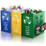 Hthed - ® sac tri selectif maxi xl - poubelle tri selectif 3 bac pour le verre, le papier et le plastique ... Hthed - ® sac tri selectif maxi xl - poubelle tri selectif 3 bac pour le verre, le papier et le plastique ...