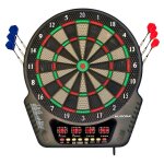 Hudora - jeu de flchettes electronique - noir