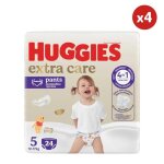 Huggies extra care pants, 96 couches, taille 5 (12 - 17 kg)