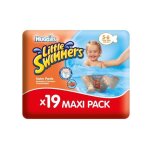 Huggies maxi pack little swimmers - taille 5 - 6 - 19 couches de bain