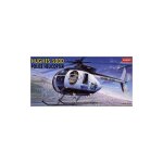 Hughes police 500d - maquette d'avion academy ac1643 - academy