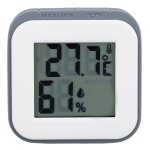 Hygromtre d'intrieur, thermomtre magntique prcis de bureau et jauge d'humidit pour chambre de bb ...