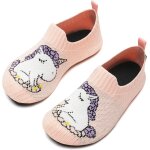 Ihkhu - chaussons enfant garon filles respirant pantoufles doux antidrapant unisexe chaussette bebe ...