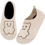 Ihkhu - chaussons enfants garon fille chaussons pieds nus antidrapants pantoufles respirantes douces ...