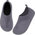 Ihkhu - chaussons enfants garon fille chaussons pieds nus antidrapants pantoufles respirantes douces ...