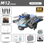 Le importateur m12 rc 8k brushless edition professionnelle est equip d'une camra grand angle a trois ...