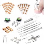 Incarn�s pieds outil, ensemble d'outils pour ongles incarn�s correcteur d'ongles incarn�s ensemble d'outil ...