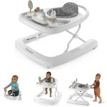 Ingenuity, step & sprout trotteur 3 en 1, trotteur avec jouets inspir�s de la nature, hauteur r�glable, ...