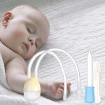 Inhalateur en silicone anti - reflux pour bb, fournitures pour nourrissons, portable, aspirateur nasal ...