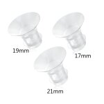 Insert de bride 17 mm / 19 mm / 21 mm compatible avec medela / willow / tsrete / momcozy s9 s10 s12 / ...