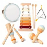 Instrument de musique bebe - aqsacokiya - jouet en bois - no�l anniversaire fille gar�on 1 2 3 4 5 ans ...