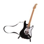 Instrument de musique miniature, jouets artisanaux, guitare electrique, modle de maison de poupe, accessoire ...