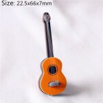 Instruments de musiques miniatures pour poupe, microphone, phonographe, guitare, violon, trompette, ...