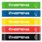 Interdictions de rsistance de 5pcs - latex naturel elastique bande elastique fitness lot de 5 bande ...