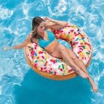 Intex bouee tube sprinkle donut avec un diametre de 114cm