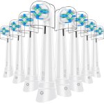 Io lot de 8 brossettes io compatibles avec oral b io 3 / 4 / 5 / 6 / 7 / 8 / 9 / 10, compatibles avec ...