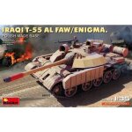 Iraqi t - 55 al faw / enigma. polish made base - miniart