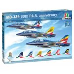 Italeri - maquette avion mb - 339 60th p. a. n. anniversary italeri 1461 1 / 72�me maquette char promo ...