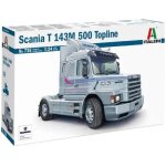 Italeri - maquette camion scania t 143m 500 topline italeri736 1:24 maqiuette char promo - ref : 15287 ...