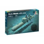 Italeri - maquette sous - marin s. l. c. maiale with crew italeri5621 1:35 maquette char promo - ref ...