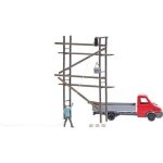 Iveco transporteur daly avec echafaudage et maçon h0 busch 7902 1 pc(s) - busch Iveco transporteur daly avec echafaudage et maçon h0 busch 7902 1 pc(s) - busch