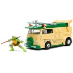 Jada toys 1 / 24 34529gr party wagon van ninja turtles + donatello figure diecast modelcar - jada toys ...