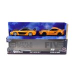 Jada toys 1 / 32 - 32910or - mazda rx7 / toyota gr supra - twin pack fast and furious - jada toys
