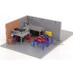 Jada toys 1 / 87 - mitsubishi han's garage nano scene ff with 2 cars 36403 - jada toys