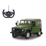Jamara 405155 - land rover defender 1 14 vert portes manuelles - voiture rc sous licence officielle environ ...