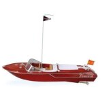 Jamara bateau tlcommand venezia aspect de bois 40 mhz