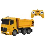 Jamara camion a benne télécommandé mercedes - benz arocs 1:26 jaune Jamara camion a benne télécommandé mercedes - benz arocs 1:26 jaune