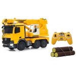 Jamara grue tlcommande mercedes - benz arocs liebherr 1:20 jaune - jamara