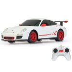 Jamara voiture tlcommande porsche gt3 rs 1:24 blanc - jamara