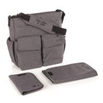 Jane sac a langer mama bag jet black - gris Jane sac a langer mama bag jet black - gris