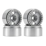 Jante de moyeu de roue a 6 trous ronds, pour 1. 9 rc chenille axiale scx10 1 / 10 trx4 d90, 4 pi�ces, ...