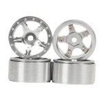 Jante de roue en alu mi num, 4x1 / 24 rc, moyeu pour scx24 xi mi jimny buggy, pices de rechange
