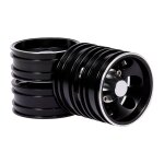 Jantes de roue arri�re en m�tal, 2 pi�ces, remplacement de moyeux pour 1:14 tracteur camion rc pi�ces ...