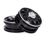 Jantes de roue avant en m�tal pour tracteur tamiya 1 / 14 rc, 066b