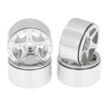 Jantes de roue a billes en métal pour axial scx24 90081 1 / 24 rc, 4 pièces, moyeu de roue, mise a niveau, ... Jantes de roue a billes en métal pour axial scx24 90081 1 / 24 rc, 4 pièces, moyeu de roue, mise a niveau, ...
