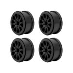 Jante de roue en nylon de 2. 2 pouces, 4 jeux de jantes de voiture rc pour axial scx10 wraith rr10 1 ...