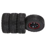Jante de roue et pneus pour voiture � chenilles 1 / 10 axial scx10 d90 1 / 10 rc, 4 pi�ces, 1. 9in