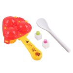 Fabricant japonais de boules de riz pour enfants, moule a sushi avec cuillre, accessoires de cuisine, ...